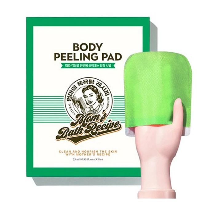 Mom's Bath Recipe Body Peeling Pad Green 25ml (Strong)