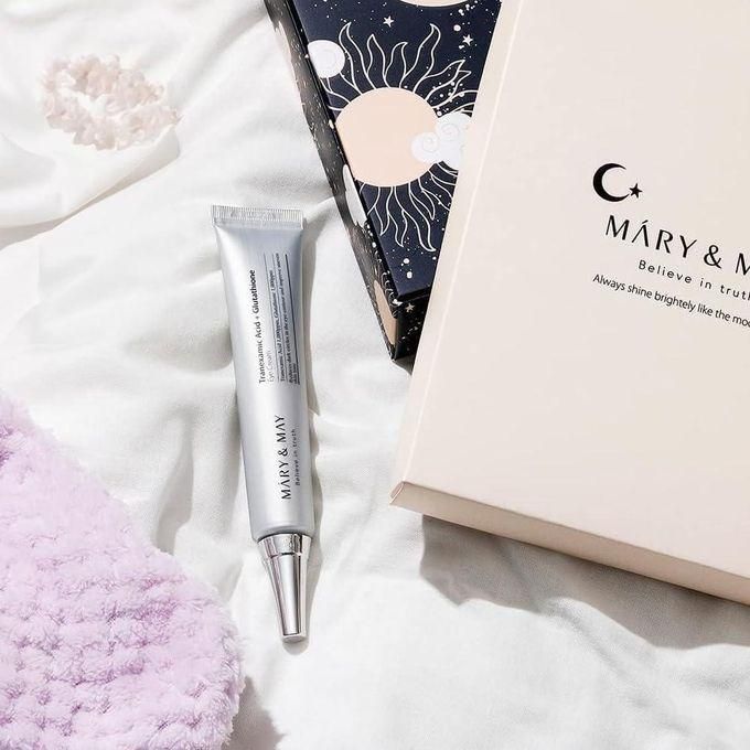 MARY & MAY Tranexamic Acid + Glutathion Eye Cream 12ml Without Box