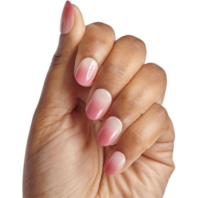 Kiss imPRESS The No Glue Mani Press-On Nails – Pink Ombre (30 Nails) IMC50C