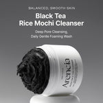 Arencia Black Tea Rice Mochi Cleanser Deep Pore Cleansing Gentle Foaming Wash - 120g
