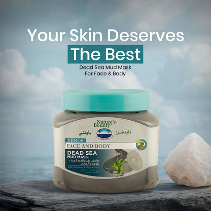 VENOS FACE AND BODY DEAD SEA MUD MASK - 560ml