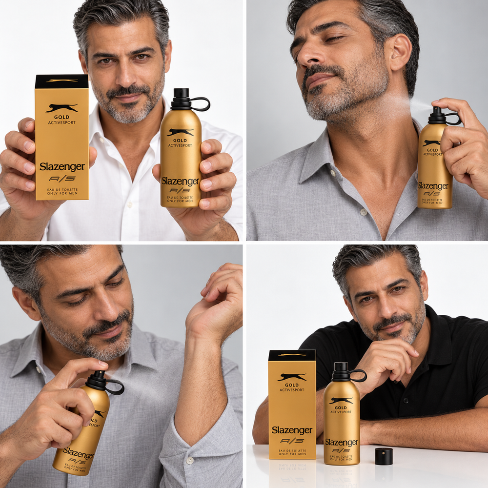 Active Sport Gold  Eau de Toilette for Men – 125 ml