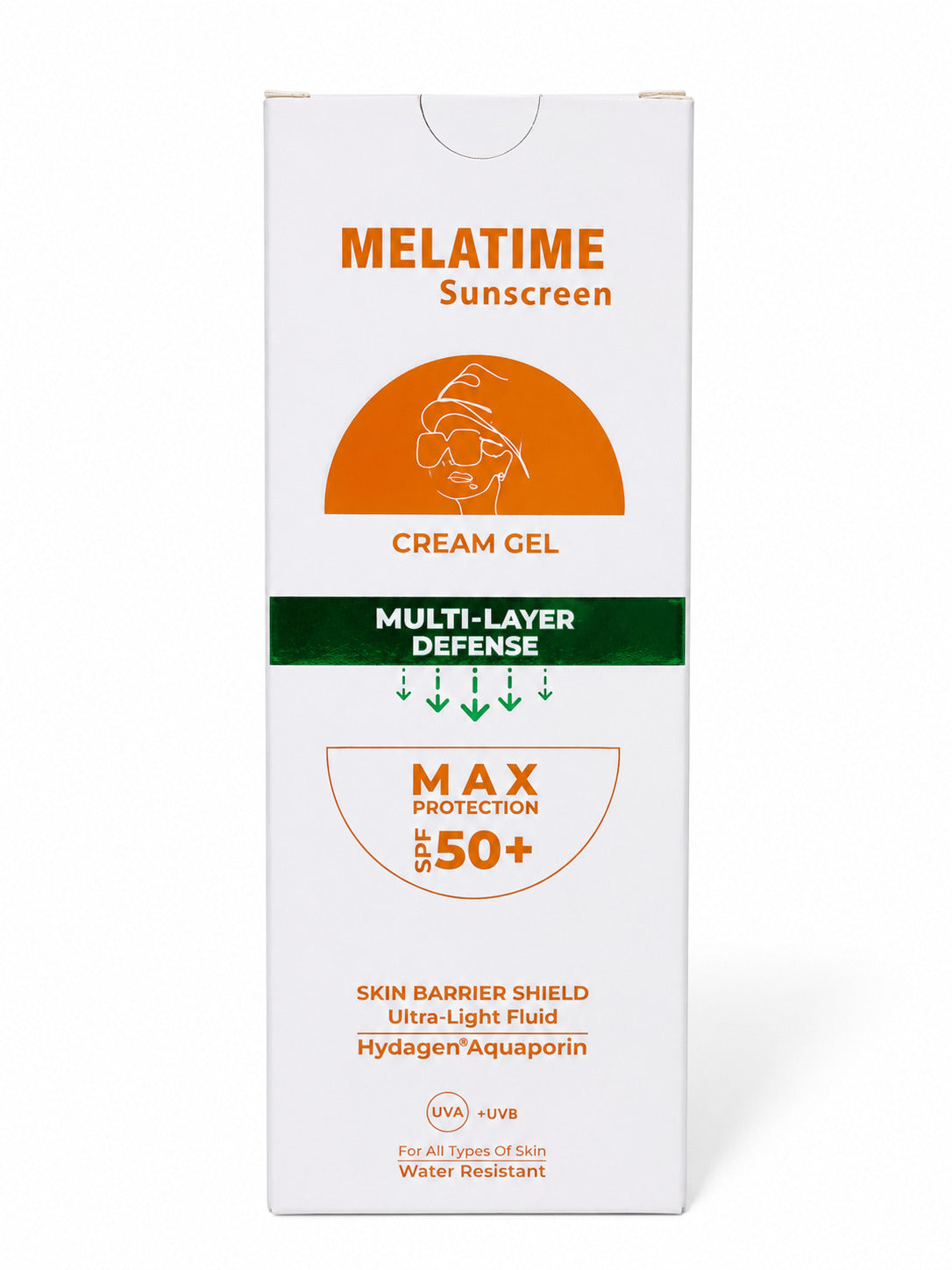 Sunscreen CREAM GEL MULTI - LAYER DEFENSE MAX PROTECTION SPF50+Water Resistant - 60ml