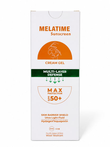 Sunscreen CREAM GEL MULTI - LAYER DEFENSE MAX PROTECTION SPF50+Water Resistant - 60ml