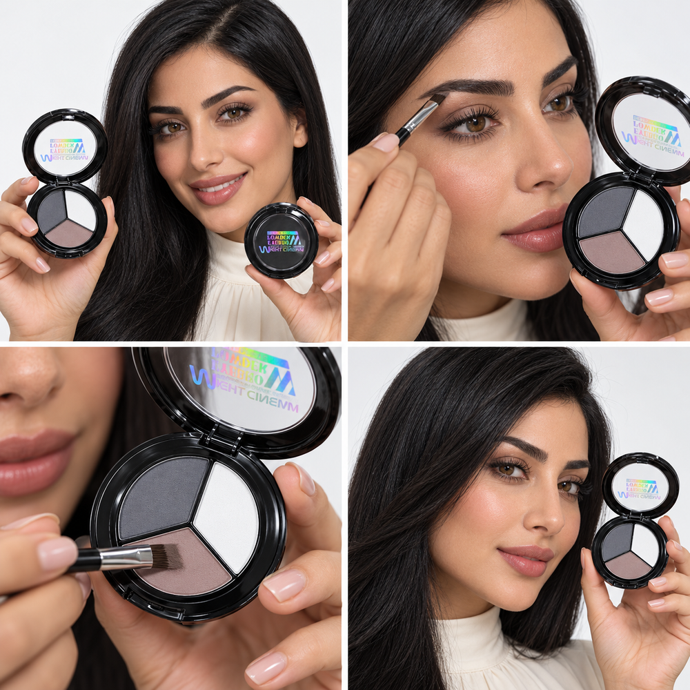 EYEBROW POWDER PERFECT EYE  Shade 03 - 3 COLORS