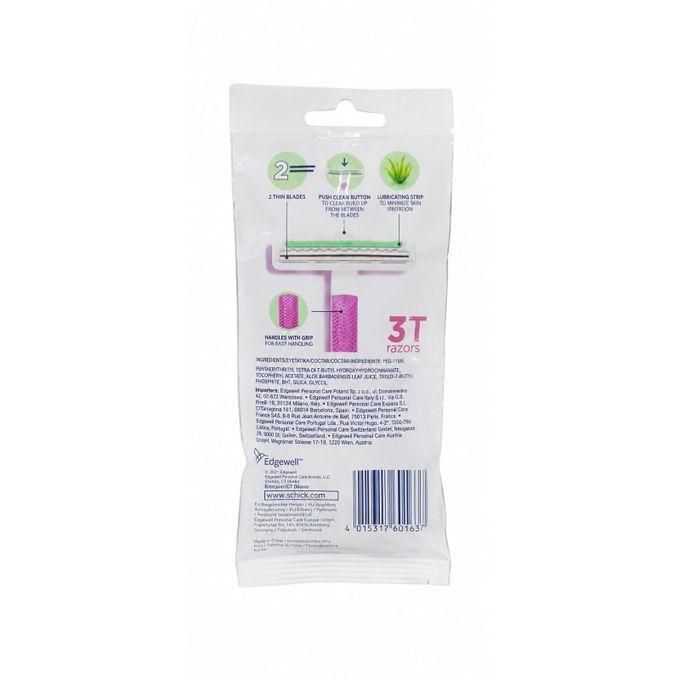 Schick Intuition Exacta 2 sensitive for women PURPLE&PINK 2+1 FREE - 3 razors