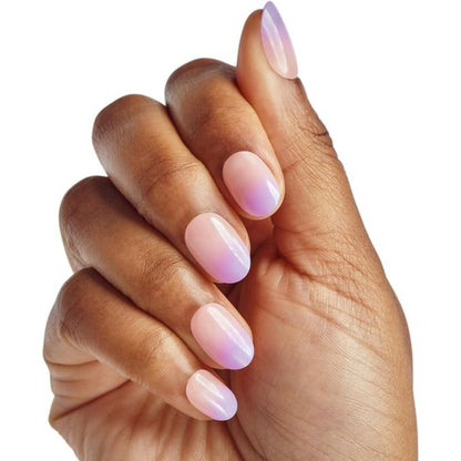 Kiss imPRESS THE NO GLUE MANI IMC52C Take A Chance 30 Nails Lavender Ombré