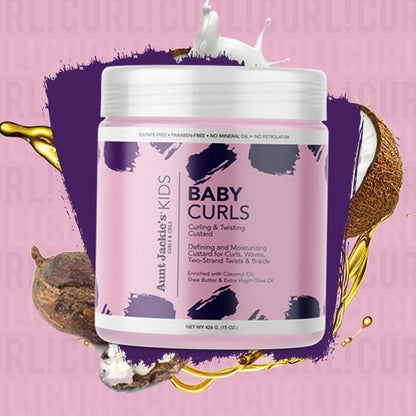 Aunt Jackie's Baby Curls Curling and Twisting Custard 426g