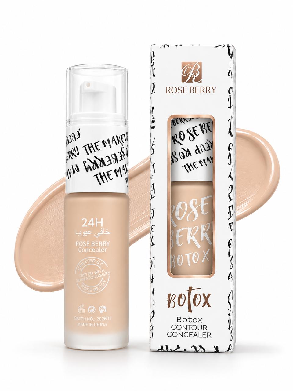 Rose Berry Botox CONTOUR CONCEALER 2 in 1 - shade 01 - 20ml