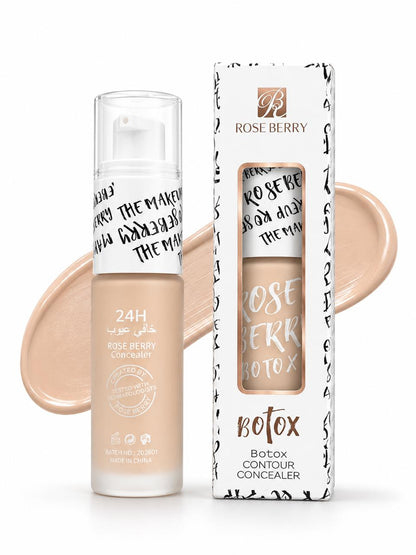 Rose Berry Botox CONTOUR CONCEALER 2 in 1 - shade 01 - 20ml