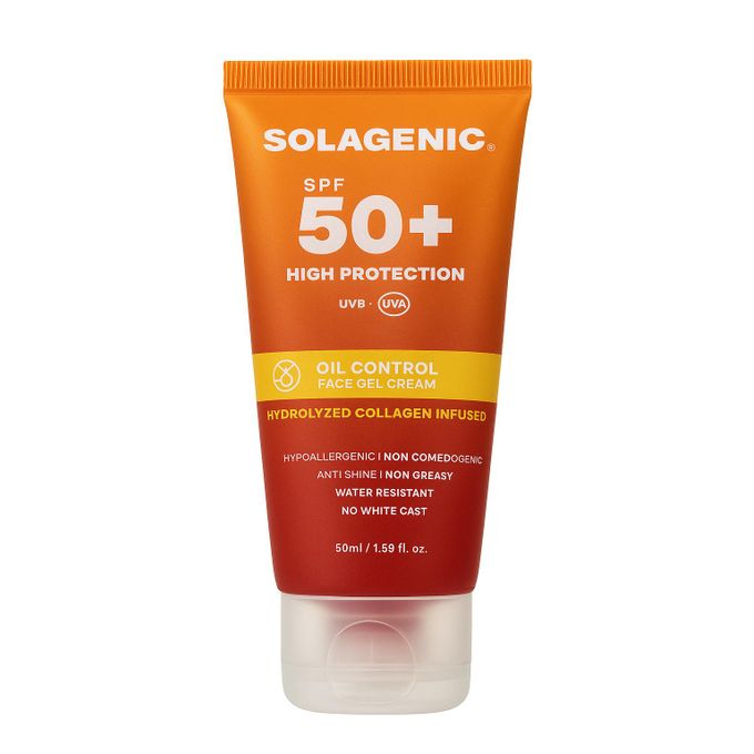 SOLAGENIC. FACE GEL CREAM 50+ SPF OIL CONTROL 50ML
