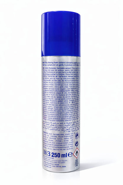 Cool Blue Shaving Foam – Regular 250 ml