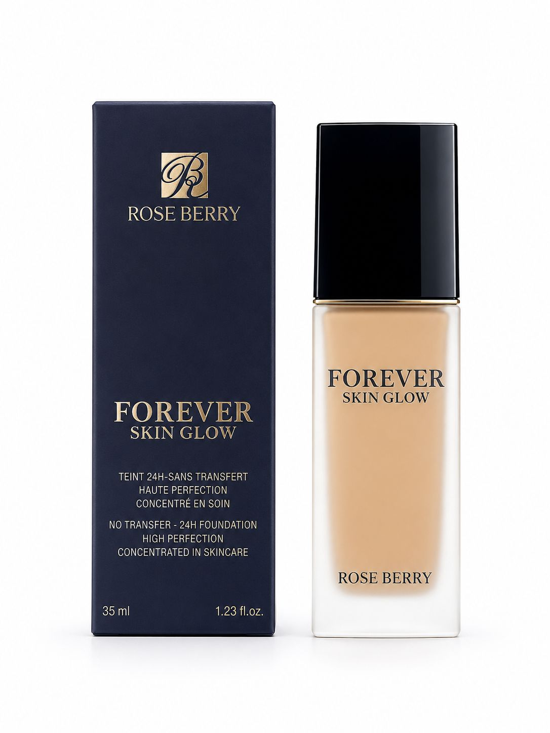 FOR EVER SKIN GLOW NO TRANSFER - 24H FOUNDATION HIGH PERFECTION - 35 ml