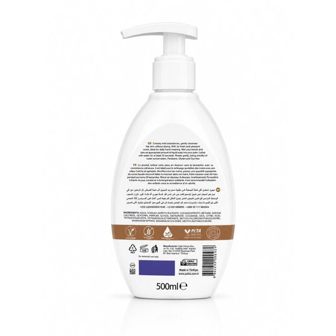 Palila Moisturizing Liquid Soap -97% NATURAL ORIGIN INGREDIENTS - Hand Soap - Coconut - 500ml