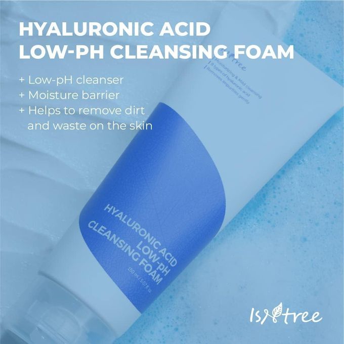 ISNtree CLEANSING FOAM - LOW-pH - HYALURONIC ACID - 150ml