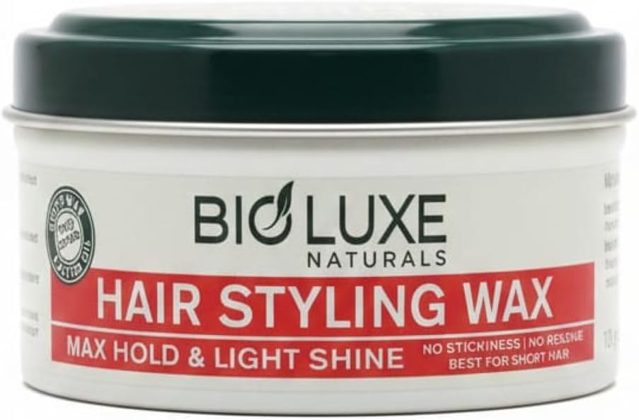 NATURALS HAIR STYLING WAX MAX HOLD & LIGH SHINE BEST FOR SHORT HAIR 100g