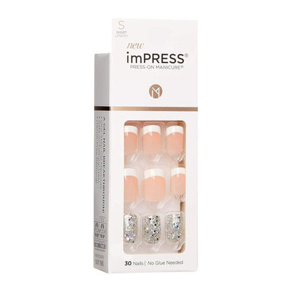 Kiss imPRESS Press-On Manicure Time Slip KIM008C 30 Nails