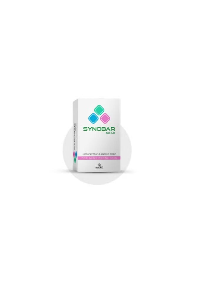 Synobar Soap – Medicated Cleansing Soap for Acne-Prone Skin 100g