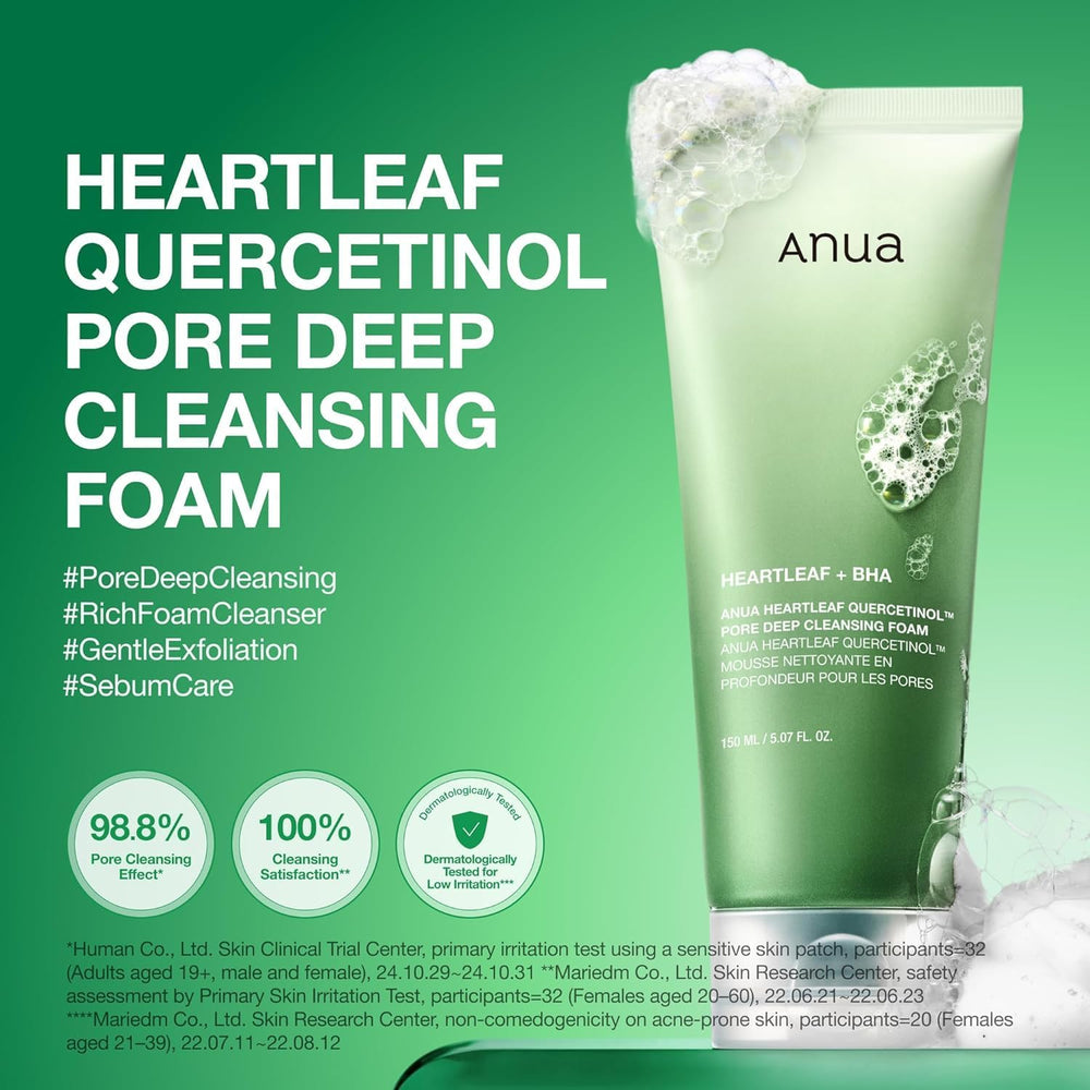 Heartleaf Quercetinol Pore Deep Cleansing Foam – 150 ml