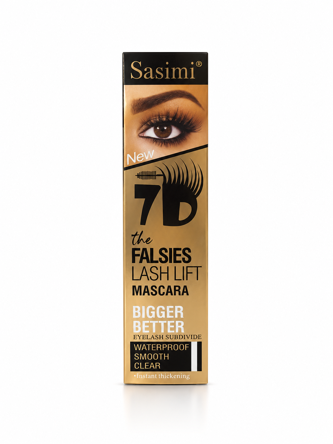 7D the FALSIES LASH LIFT MASCARA BIGGER BETTET - WATERPROOF - SMOOTH - CLEAR - 12ml