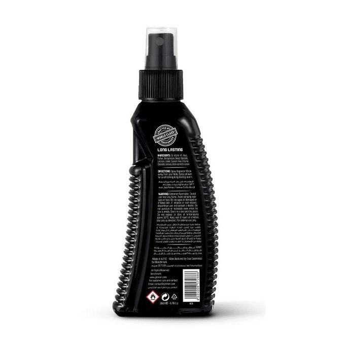 GRIT Men Premium Fragrance Body Spray Black 200 ml