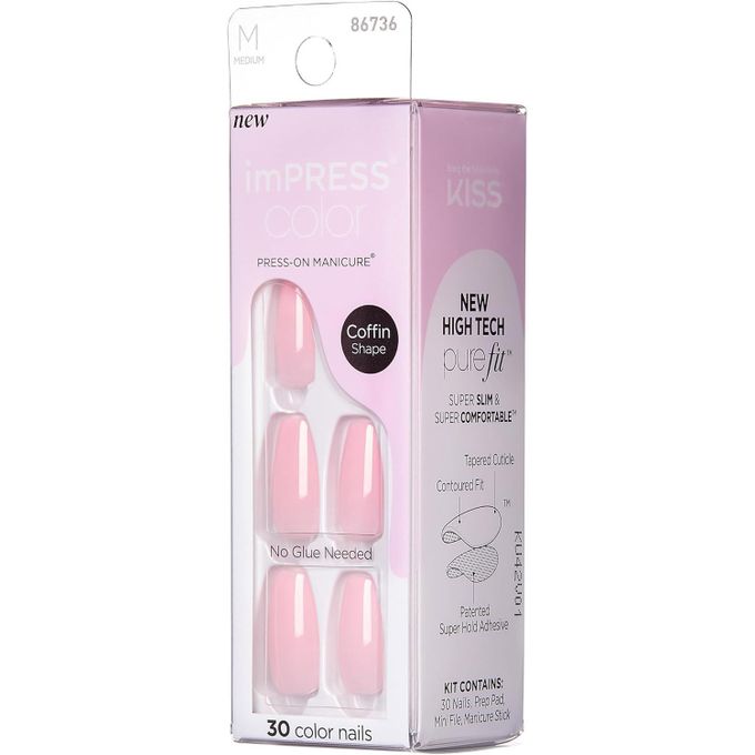 imPRESS THE NO GLUE MANI IMC503C PINK DREAM 30 Nails