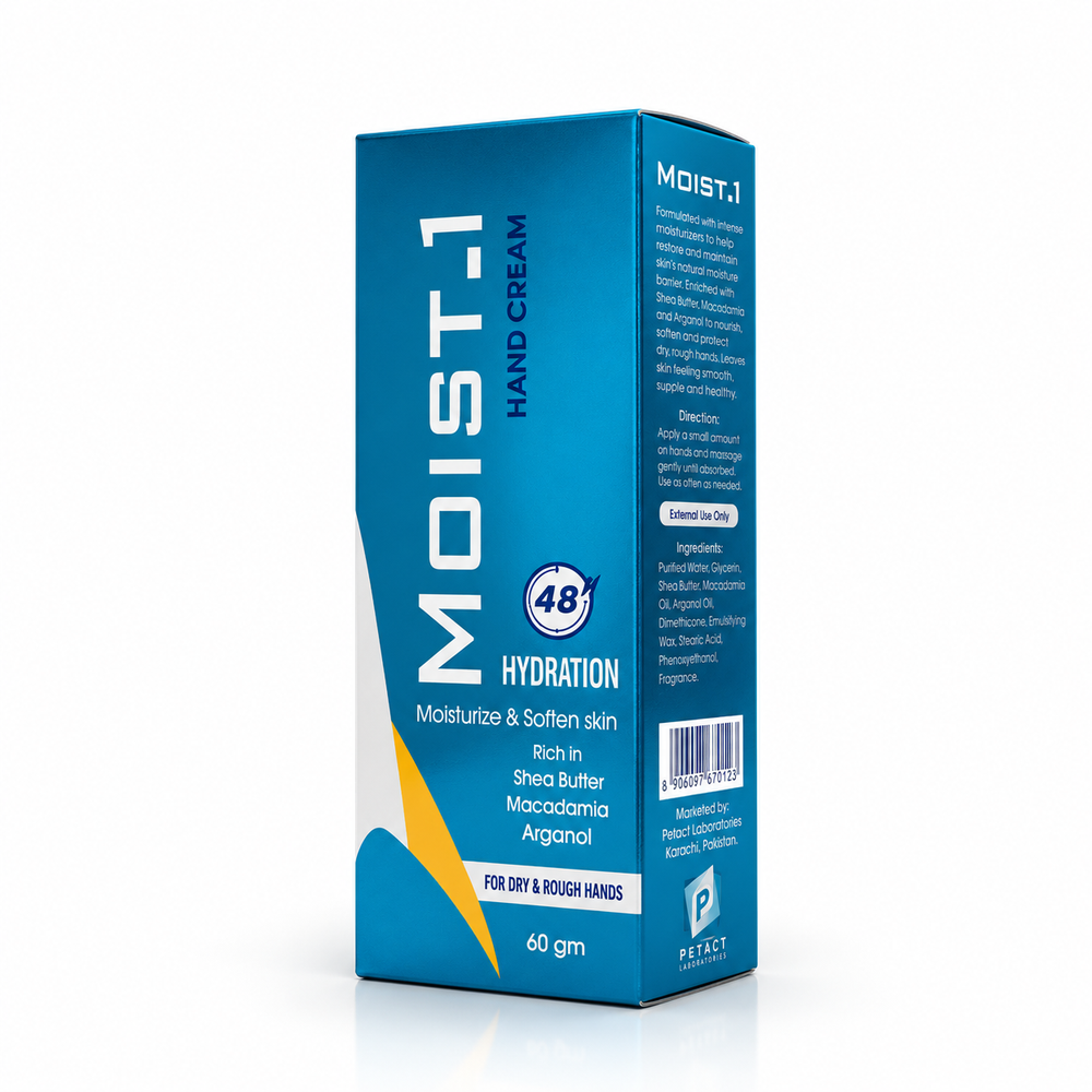 MOIST-1 Hand Cream for Dry & Rough Hands – 60 g