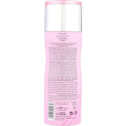 VICTORIA PINK PERFUMED SPRAY For Woman 200 ml