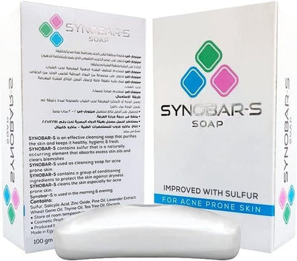 SYNOBAR SOAP IMPROVED WITH SULFUR