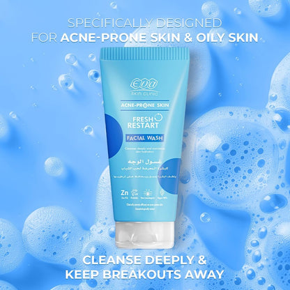 Skin Clinic Fresh Restart Facial Wash for Acne-Prone Skin – 150 ml