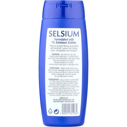 SELSIUM Dandruff Control Selenium Sulfide Shampoo 200 ml