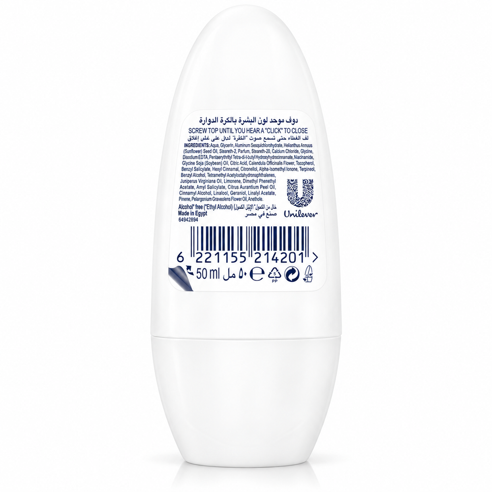 Advanced Care Even Tone Antiperspirant Roll-On with Vitamin B3 – 50 ml