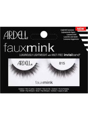 Ardell Faux Mink Lashes 815 - Luxuriously Lightweight with Knot-Free Invisiband