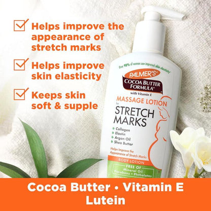 PALMER'S COCA BUTTER FORMULA with Vitamin E - MASSAGE LOTION for STRETCH MARKS - 250ml