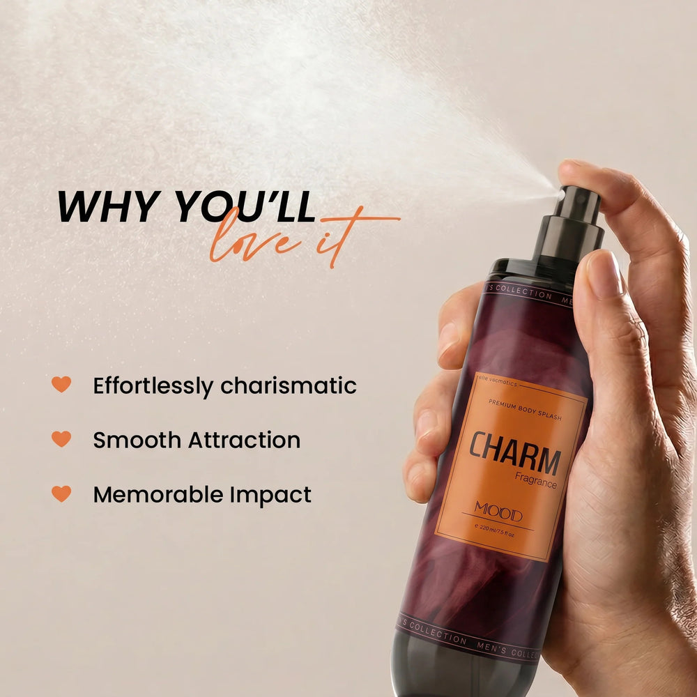 Charm Premium Body Splash Fragrance for Men - 220 ml