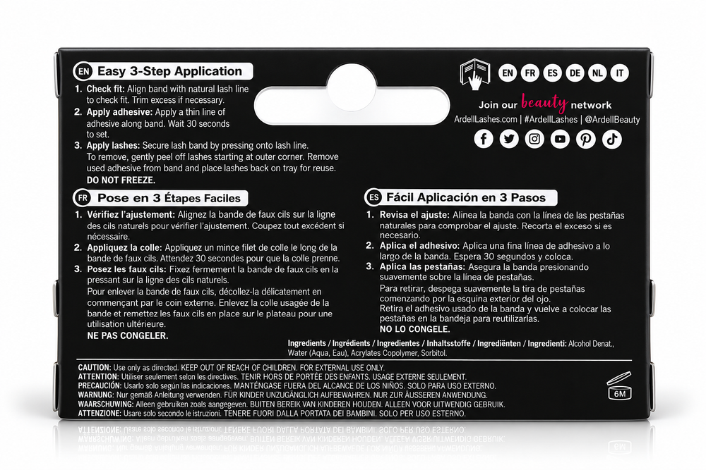 LashGrip Brush-On Eyelash Adhesive Dark Adhesive 5g