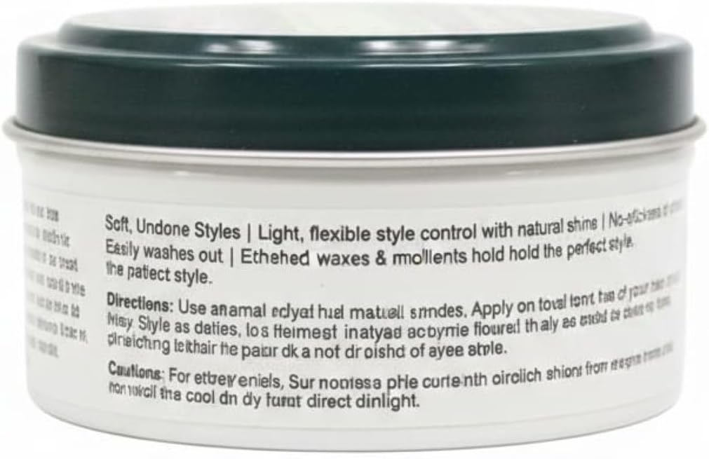 NATURALS HAIR STYLING WAX SOFT HOLD & MEDIUM SHINE 100g