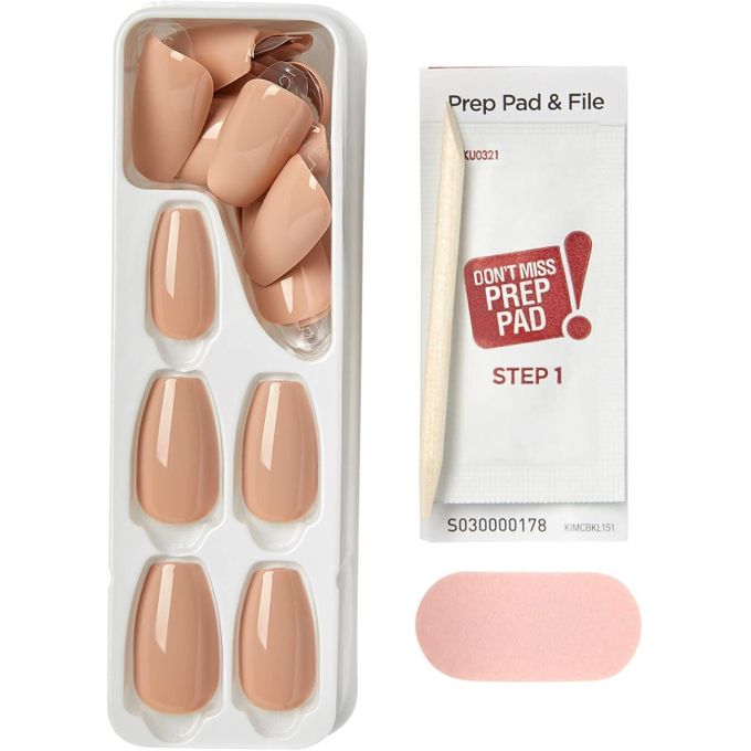 imPRESS THE NO GLUE MANI IMC506C LATTE 30 Nails