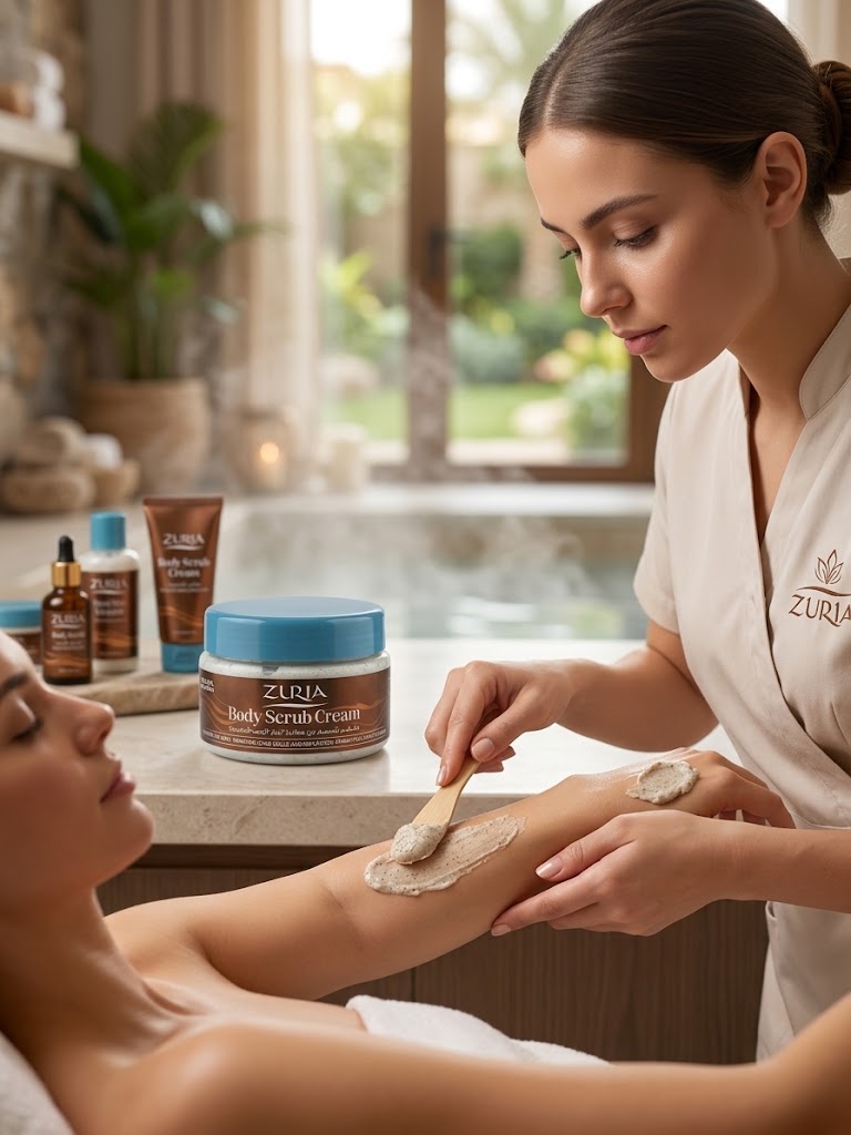 Body Scrub Cream REAL DEAD SEA MINERALS -170g