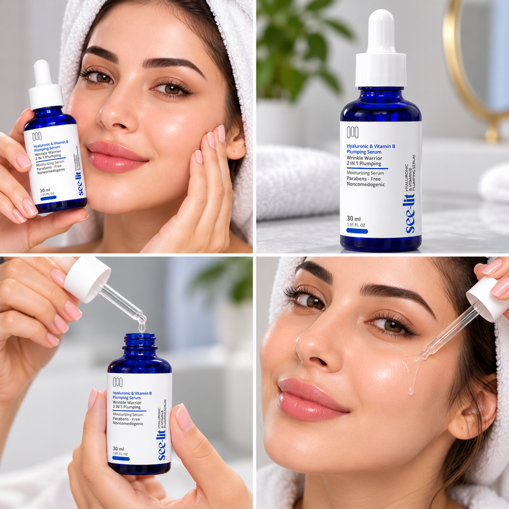 Hyaluronic &Vitamin B Pluming Serum -30 ml