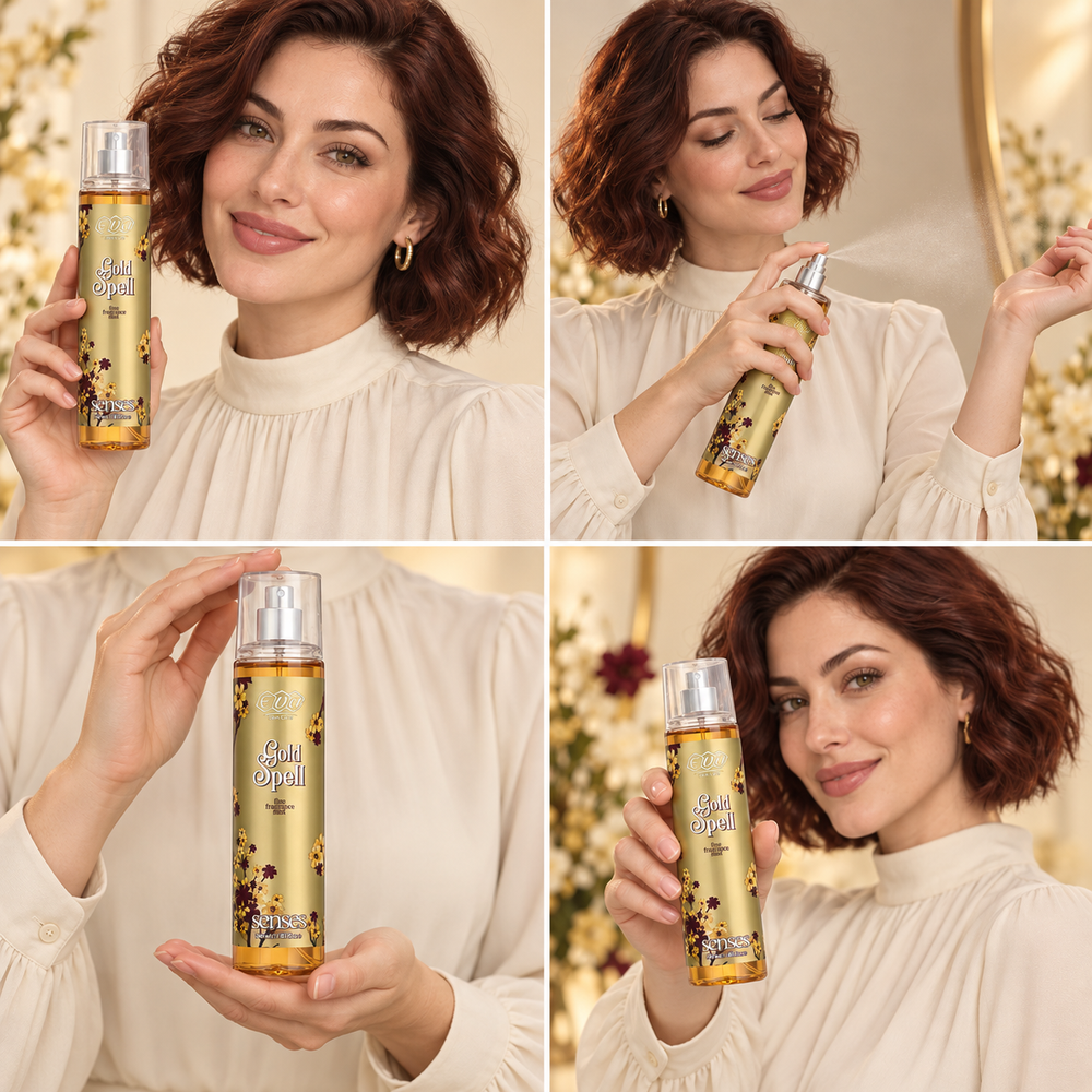 Senses Gold Spell Fine Fragrance Mist - 240 ml