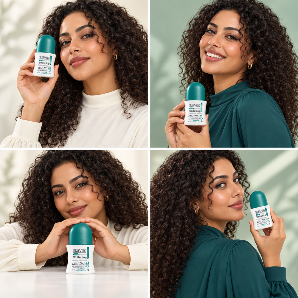 Whitening Antiperspirant Roll-On – Fresh Breeze - 60ml