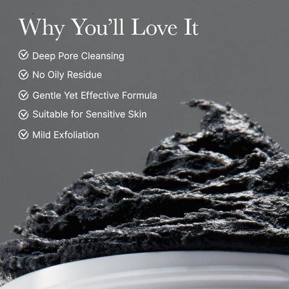 Arencia Black Tea Rice Mochi Cleanser Deep Pore Cleansing Gentle Foaming Wash - 120g
