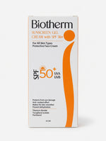 SUNSCREEN GEL CREAM with SPF 50+For All Skin Types Protective Face Cream 50g