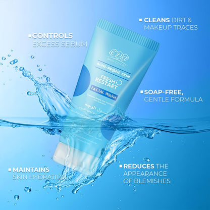 Skin Clinic Fresh Restart Facial Wash for Acne-Prone Skin – 150 ml