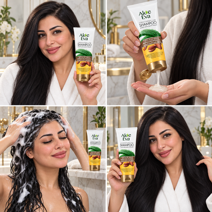 Strengthening Shampoo with Aloe Vera & Moroccan Argan Oil – 230 ml