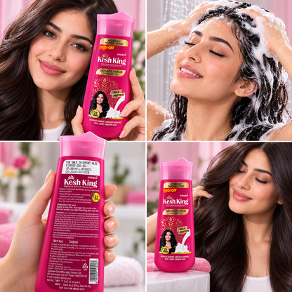 Damage Repair Shampoo with Milk Protein & 21 Ayurvedic Herbs – 340 ml