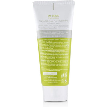 3W CLINIC Snail Foam Cleansing 100ml