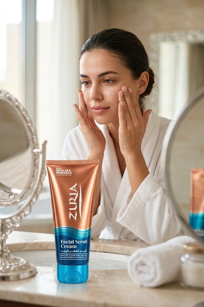 Facial Scrub Cream REAL DEAD SEA MINERALS - 100ml