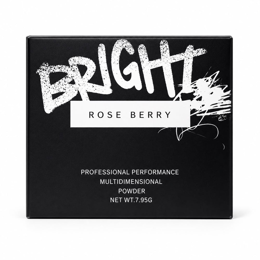 BRIGHT PROFESSIONAL PERFORMANCE POWDER with sponge & mirror 7.95g